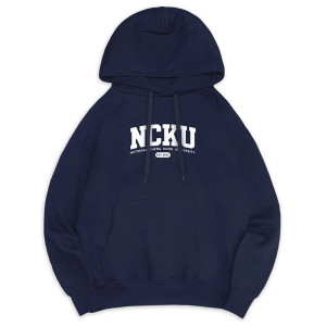 NCKU經典款刷毛帽T_深藍