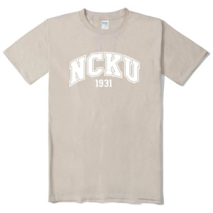 NCKU1931純棉短T_卡其