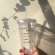 【現貨100件】COLAZ©<我的大學生活CHECK LIST>環保吸管水杯