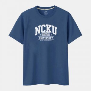 NCKU建築款純棉短T_霧霾藍