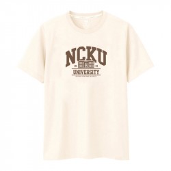 NCKU建築款純棉短T_杏樹白