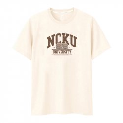 NCKU建築款純棉短T_杏樹白