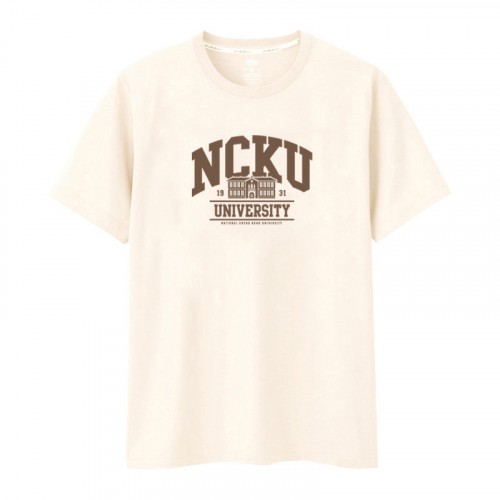 NCKU建築款純棉短T_杏樹白 NCKU建築款純棉短T_杏樹白