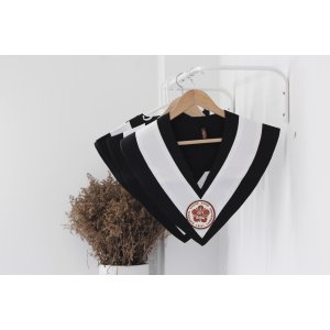 NCKU電繡畢業領巾_白色(車縫款)