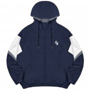 【最後十件，售完不補】NCKU復古撞色運動夾克_午夜藍