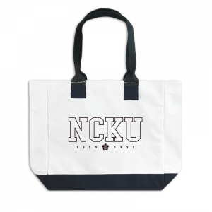 NCKU帆布托特包_白