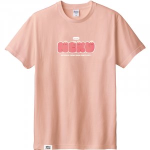 【最後五件，售完不補】Colaz X dtto friends合作款_NCKU腸太郎純棉短T_霧灰粉