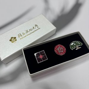 NCKU成功大學校徽金屬徽章(三入組)