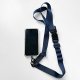 NCKU多功機能手機夾片背帶_深藍
