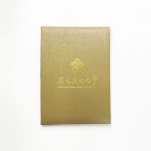 成功大學經典校徽證書夾_香檳金 成功大學經典校徽證書夾_香檳金