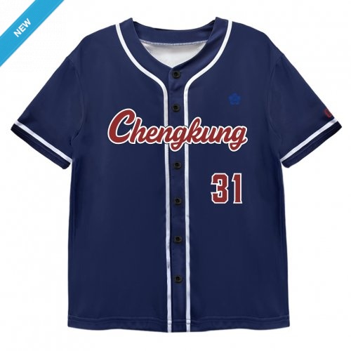 【COLAZ LEAGUE】NCKU美式經典條紋棒球衫