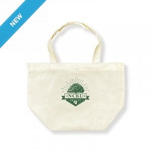 NCKU榕樹寬底帆布托特包_米白