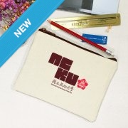 NCKU校徽款帆布收納袋_米白