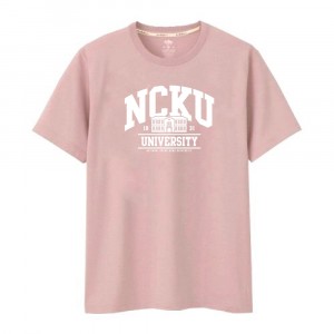 NCKU建築款純棉短T_乾燥玫瑰粉