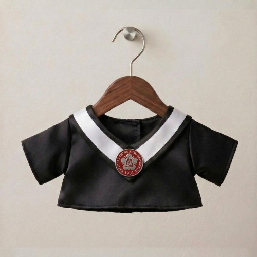 【玩偶配件包】NCKU領巾學士服_白(不含玩偶) 【玩偶配件包】NCKU領巾學士服_白(不含玩偶)