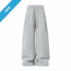 【新品登場！11/18陸續出貨】NCKU寬鬆打摺休閒長褲_慵懶灰