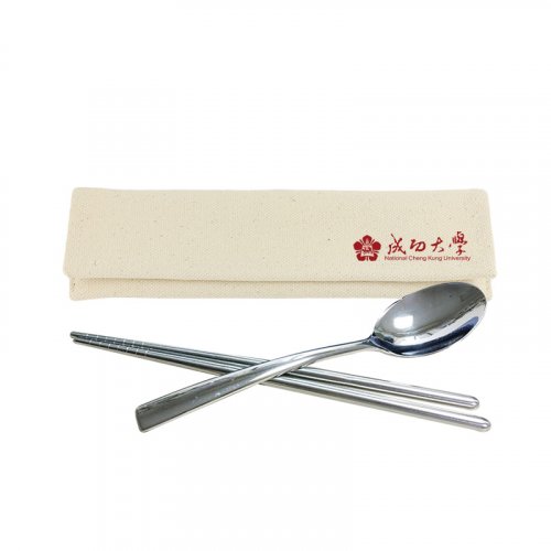 NCKU環保餐具二入組_米白 