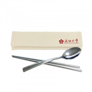NCKU環保餐具二入組_米白