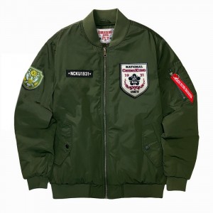 【最後兩件,售完不補】NCKU FORCE MA-1飛行夾克_軍綠