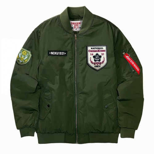 【最後兩件,售完不補】NCKU FORCE MA-1飛行夾克_軍綠 【最後兩件,售完不補】NCKU FORCE MA-1飛行夾克_軍綠