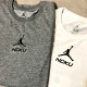 【最後一件M，售完不補】NCKU限量版|Nike Jordan 排汗短T_灰