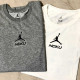 【最後一件M，售完不補】NCKU限量版|Nike Jordan 排汗短T_灰