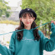 【絕版出清,售完不補】NCKU繪出快樂‧雷諾瓦落肩帽T_海松藍 【絕版出清,售完不補】NCKU繪出快樂‧雷諾瓦落肩帽T_海松藍